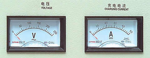 GCA硅整流充电机电压、电流表
