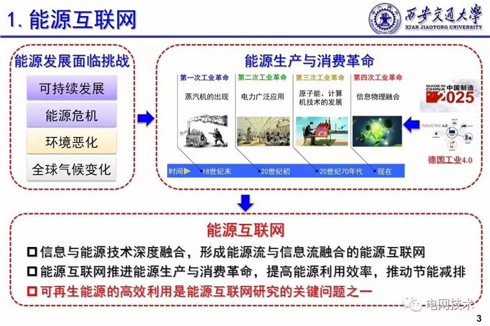 西安交通大学别朝红：基于能源互联网的可再生能源高效利用