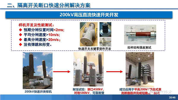 高压直流稳压电源短路电流限制与开断技术研究