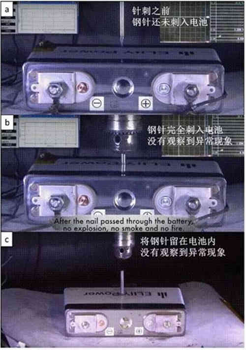 详解充电机充电动力蓄电池的破坏性测试 详解充电机充电动力蓄电池的破坏性测试